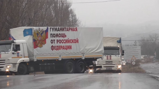 На границе Ростовской области и Украины замечены колонны грузовиков