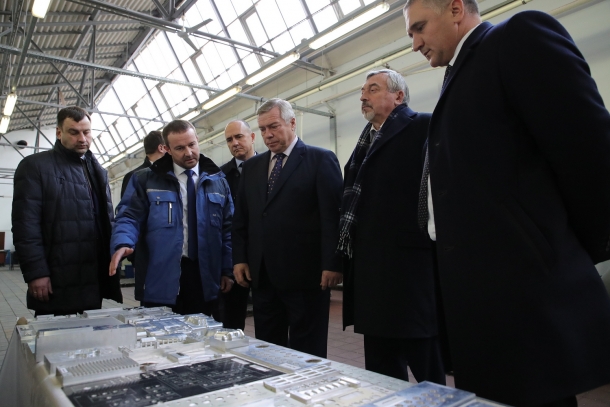 Губернатор Ростовской области посетил завод 