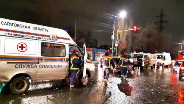 Трое пострадали в аварии на Ново-Астраханском шоссе в Саратове