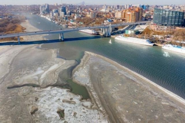 В Ростовской области ожидается опасное понижение уровня воды в Дону